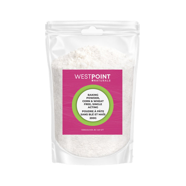 BAKING POWDER, CORN & WHEAT FREE, SINGLE ACTING